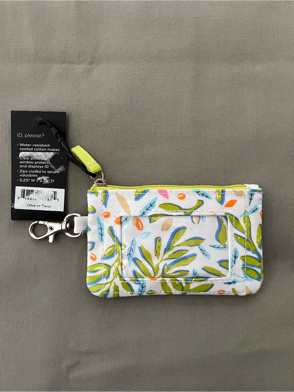 Scout Olive or Twist Print IDKase Card Holder Wallet NWT - Picture 2 of 3